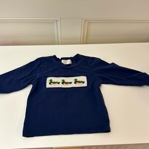 Smocked Mallard Ducks long sleeve shirt